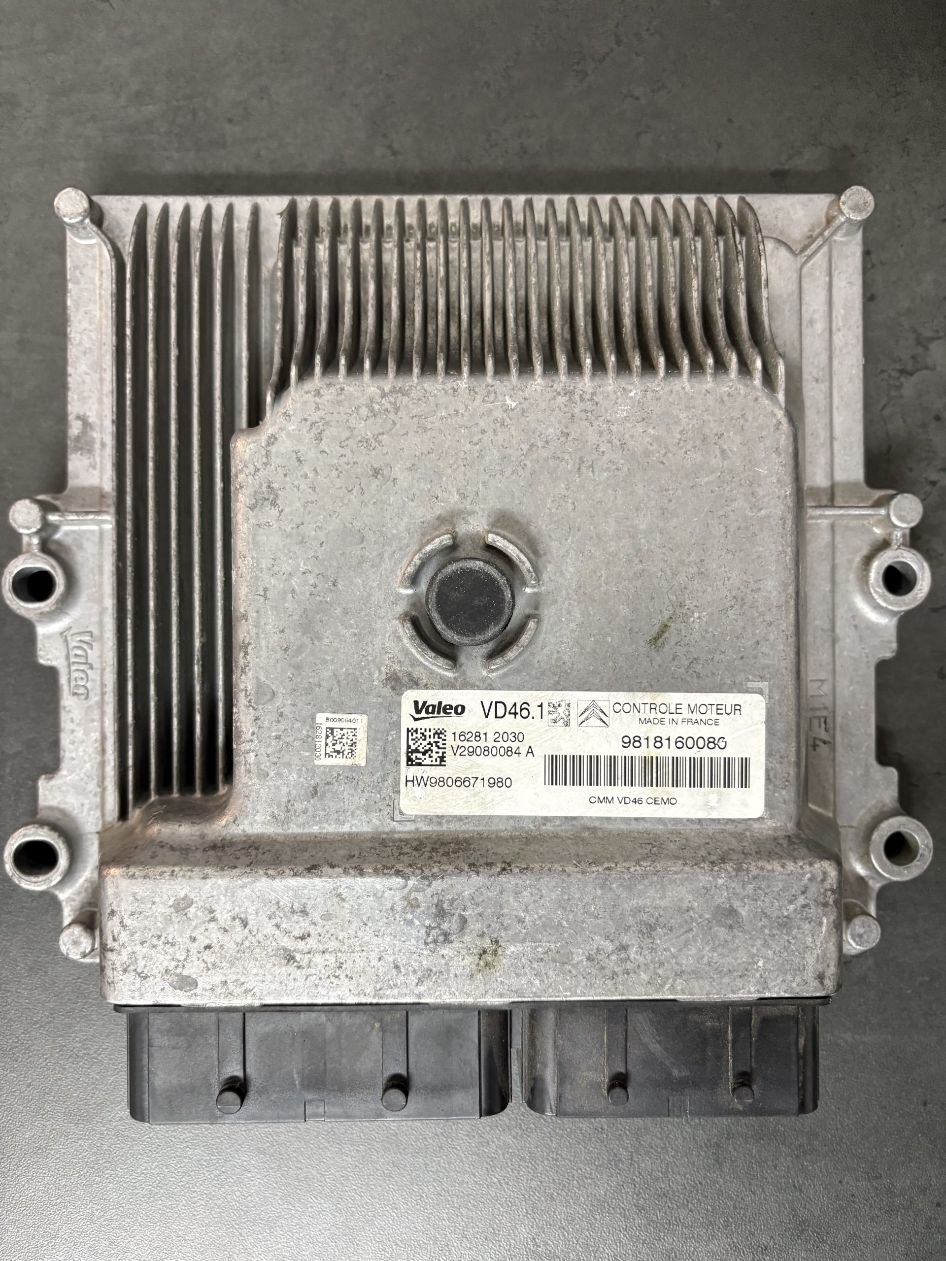 ECU 9818160080 HW9806671980 VD46.1 – IMMO OFF