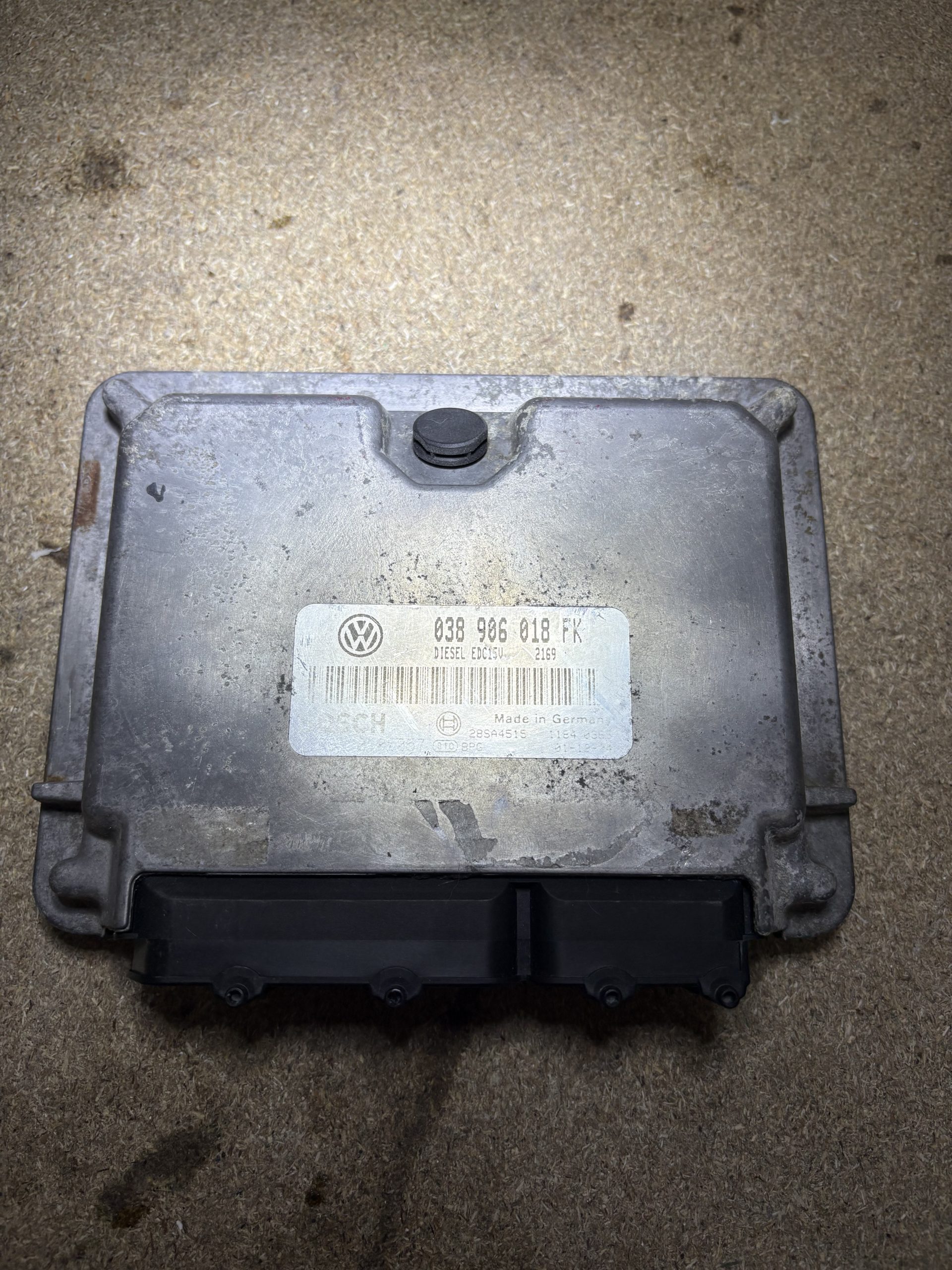 ECU 038906012FK 0281010057 EDC15V - IMMO OFF + STAGE 1