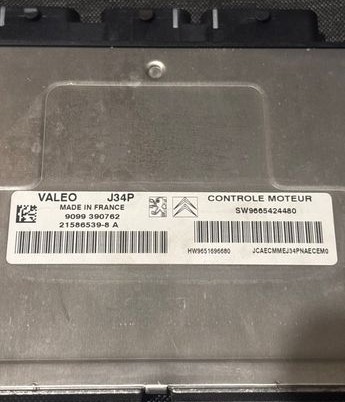 Immo Off Valeo J34P : Suppression Antidémarrage Peugeot & Citroën (1.1 / 1.4 / 1.6)